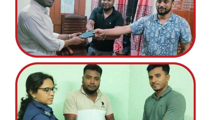 শৈলকুপায় হারানো মোবাইল উদ্ধার করে প্রশংসায় ভাসছেন এএসআই আলামিন